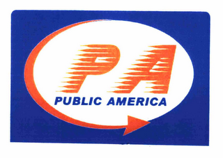 PA PUBLIC AMERICA logo