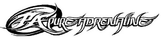 PA PURE ADRENALINE logo