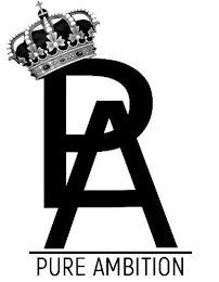 PA PURE AMBITION CROWN logo