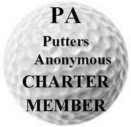 PA PUTTERS ANONYMOUS CHARTER MEMBER logo