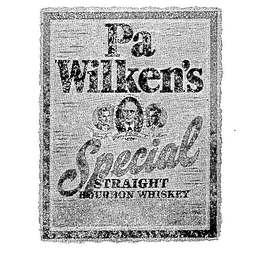 PA WILKEN'S SPECIAL STRAIGHT BOURBON WHISKEY logo