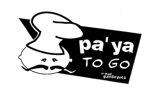 PA' YA TO GO BY HOT PANDEYUCA logo