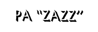 PA "ZAZZ" logo