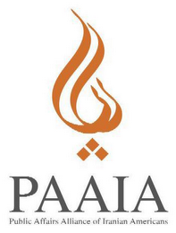 PAAIA PUBLIC AFFAIRS ALLIANCE OF IRANIAN AMERICANS logo