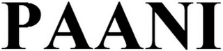 PAANI logo