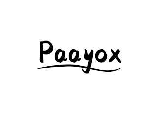 PAAYOX logo