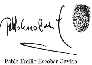 PABLO ESCOBAR PABLO EMILIO ESCOBAR GAVIRIA logo