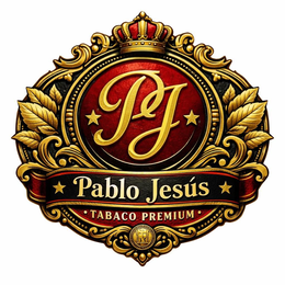 PABLO JESÚS TABACO PREMIUM PJ logo