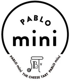 PABLO MINI B PABLO MINI THE CHEESE TART PABLO MINI logo