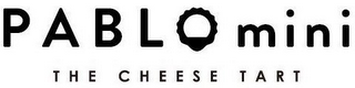PABLO MINI THE CHEESE TART logo