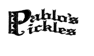 PABLO'S PICKLES logo