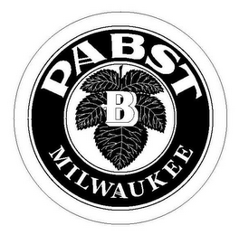 PABST B MILWAUKEE logo