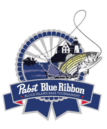 PABST BLUE RIBBON BLOCK ISLAND BASS TOURNAMENT logo