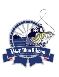 PABST BLUE RIBBON BLOCK ISLAND BASS TOURNAMENT logo