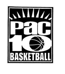 PAC 10 BASKETBALL logo