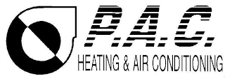 P.A.C. HEATING & AIR CONDITIONING logo
