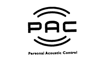 PAC PERSONAL ACOUSTIC CONTROL logo