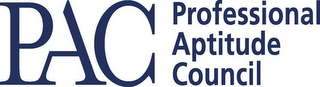 PAC PROFESSIONAL APTITUDE COUNCIL logo