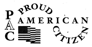 PAC PROUD AMERICAN CITIZEN logo