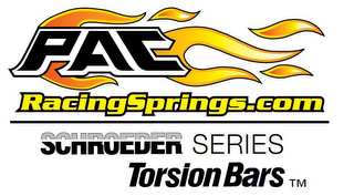 PAC RACINGSPRINGS.COM SCHROEDER SERIES TORSION BARS logo