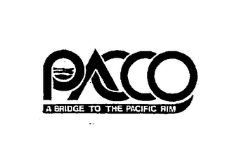 PACCO A BRIDGE TO THE PACIFIC RIM logo