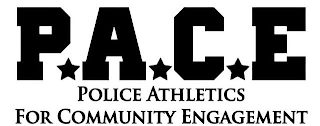 PACE POLICE ATHLETICS FOR COMMUNITY ENGAGEMENT logo