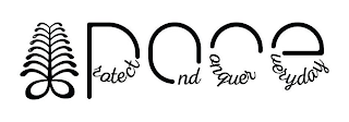 PACE PROTECT AND CONQUER EVERYDAY logo