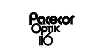 PACECOR OPTIK 116 logo