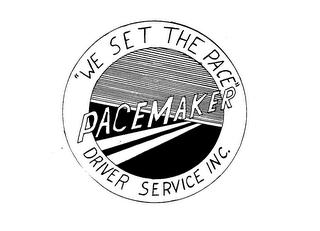 PACEMAKER "WE SET THE PACE" DRIVER SERVICE INC. logo