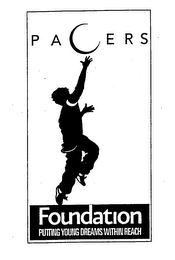 PACERS FOUNDATION PUTTING YOUNG DREAMS WITHIN REACH logo