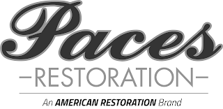 PACES RESTORATION AN AMERICAN RESTORATION BRAND logo