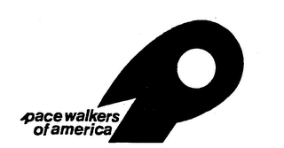 PACEWALKERS OF AMERICA P logo