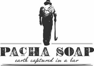 PACHA SOAP EARTH CAPTURED IN A BAR logo