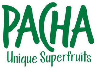 PACHA UNIQUE SUPERFRUITS logo