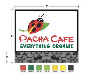 PACHACAFE EVERYTHING ORGANIC logo