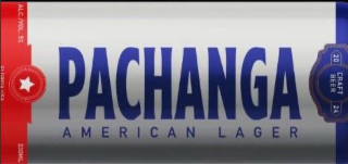 PACHANGA AMERICAN LAGER ALC/VOL 5% 330ML FLORIDA USA CRAFT BEER 2024 logo