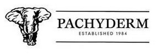 PACHYDERM ESTABLISHED 1984 logo