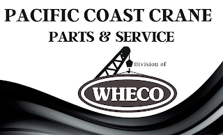 PACIFIC COAST CRANE PARTS & SERVICE DIVISION OF WHECO logo