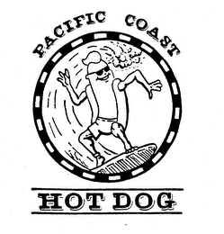 PACIFIC COAST HOT DOG logo