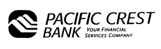 PACIFIC CREST INVESTMENT AND LOAN YOUR FINANCIAL SERVICES COMPANY logo