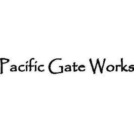 PACIFIC GATE WORKS logo