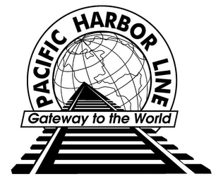 PACIFIC HARBOR LINE GATEWAY TO THE WORLD logo
