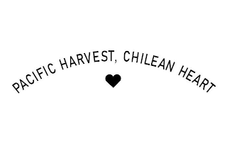 PACIFIC HARVEST, CHILEAN HEART logo