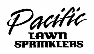 PACIFIC LAWN SPRINKLERS logo