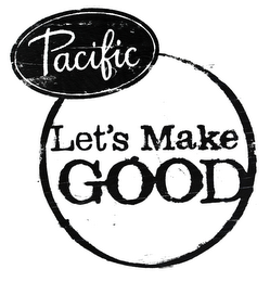 PACIFIC LET'S MAKE GOOD logo