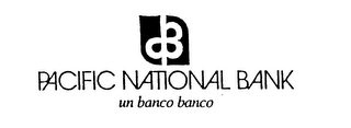 PACIFIC NATIONAL BANK UN BANCO BANCO logo