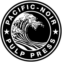 PACIFIC-NOIR PULP PRESS logo