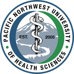 PACIFIC NORTHWEST UNIVERSITY OF HEALTH SCIENCES EST. 2005 logo