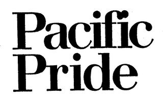 PACIFIC PRIDE logo
