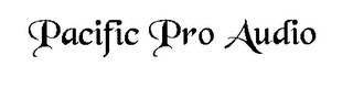 PACIFIC PRO AUDIO logo